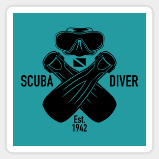 Scuba Diver Magnet